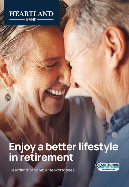 Reverse Mortgage insights guide with the title: Enjoy a better lifestyle in retirement